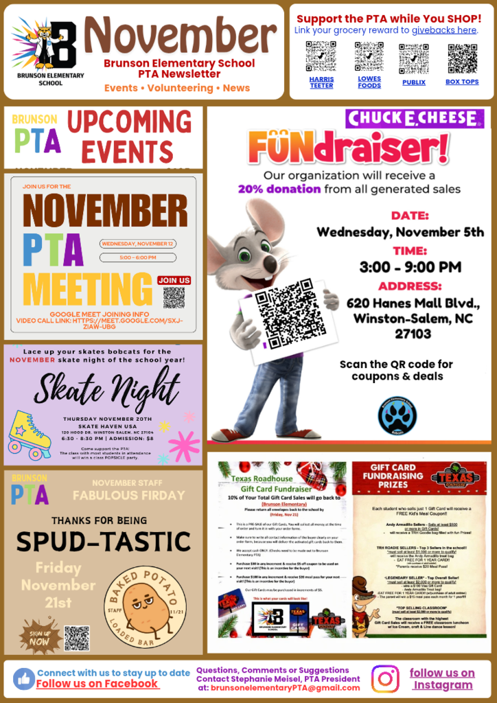 PTA November Newsletter