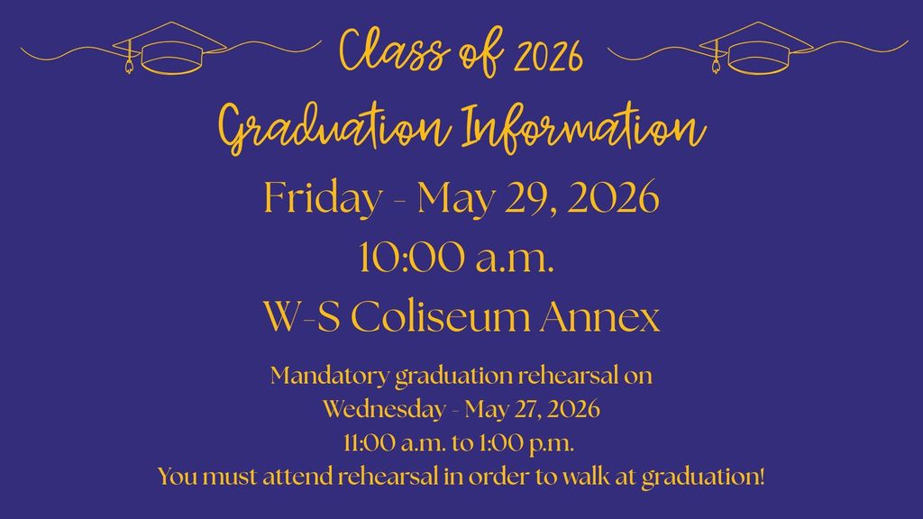 Class of 2026 Graduation Information