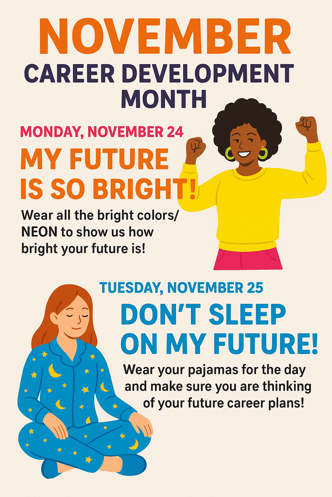 Career Development Month Flyer Design