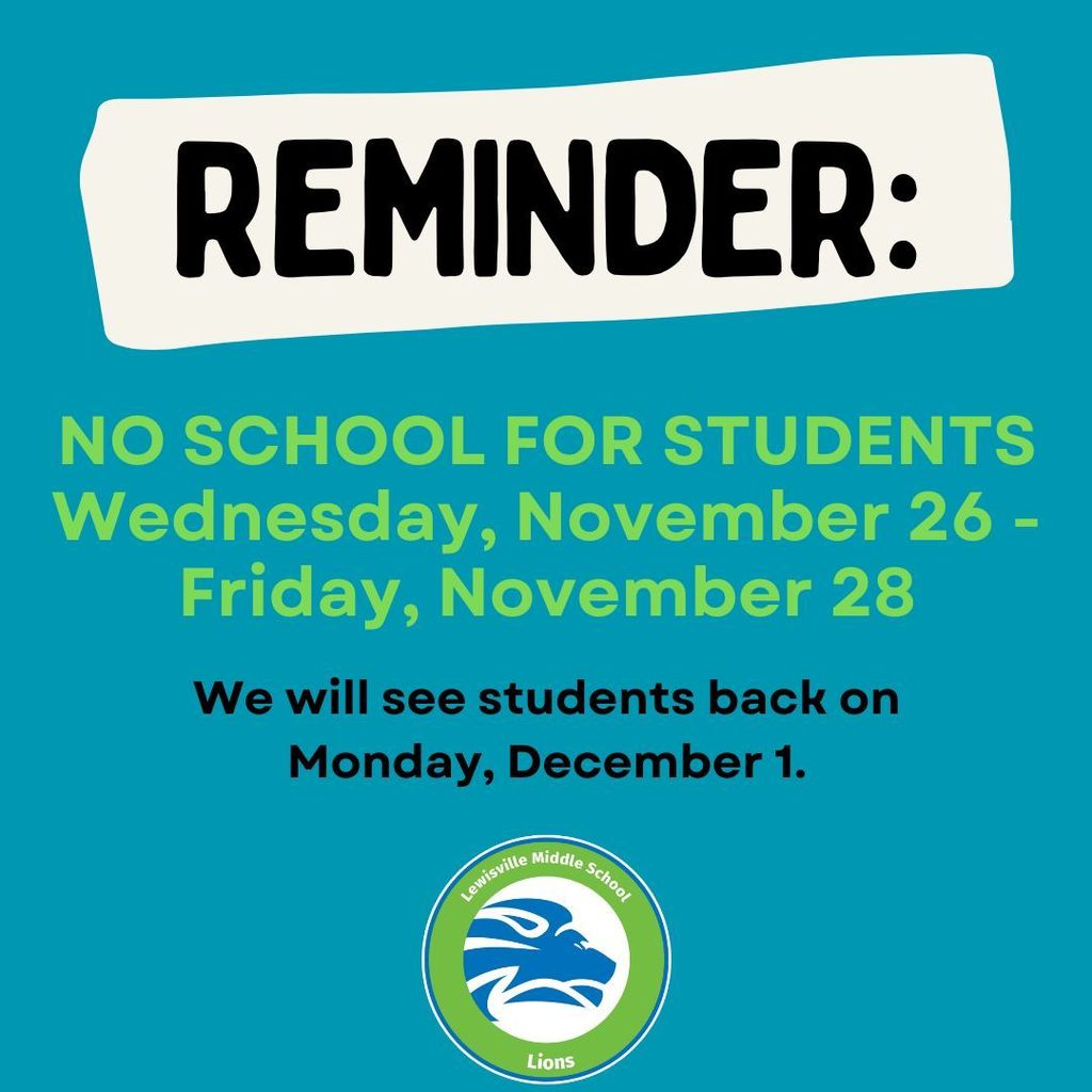 no school 11/26-11/28