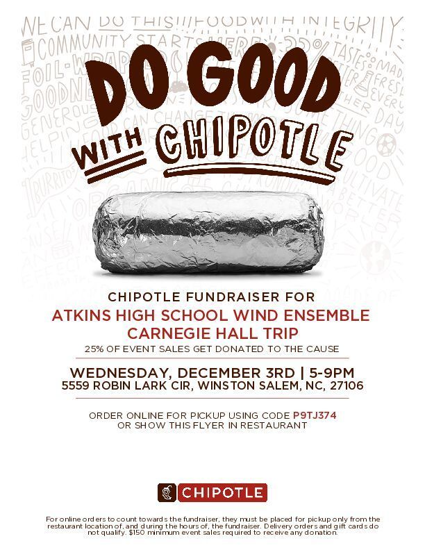 Chipotle Fundraiser