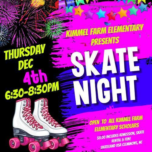 Skate Night Dec 4th 2025