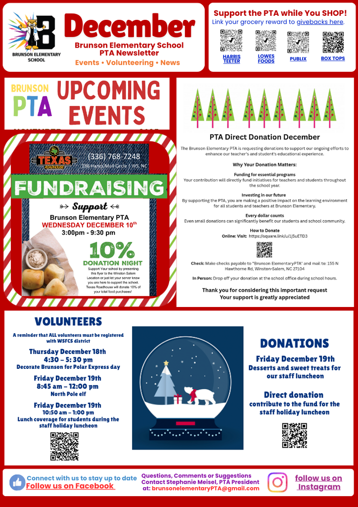 December PTA Newsletter