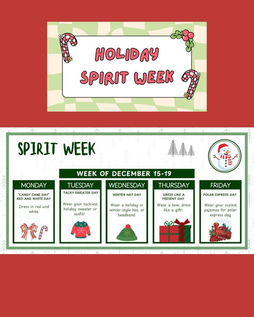 Holiday Spirit Week