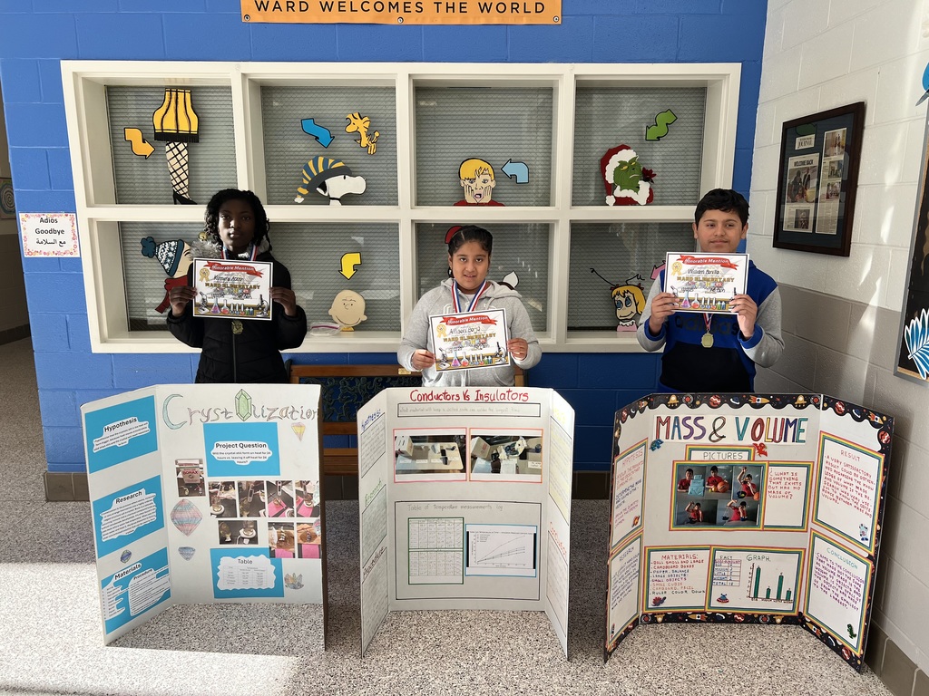 Science Fair winners and Notables