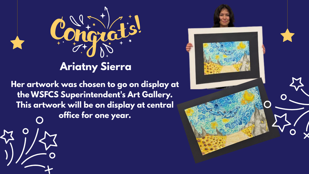 Congratulations to Ariatny Sierra