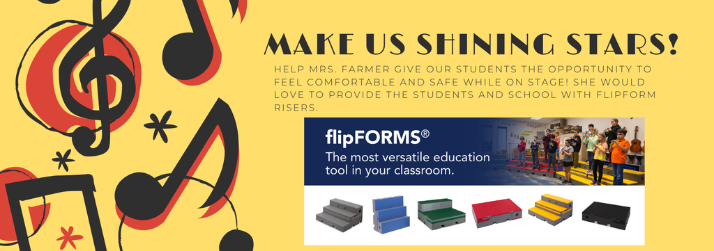 Make us shining stars! 