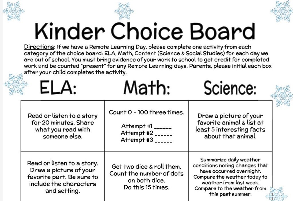 Remote Learning 2025-2026