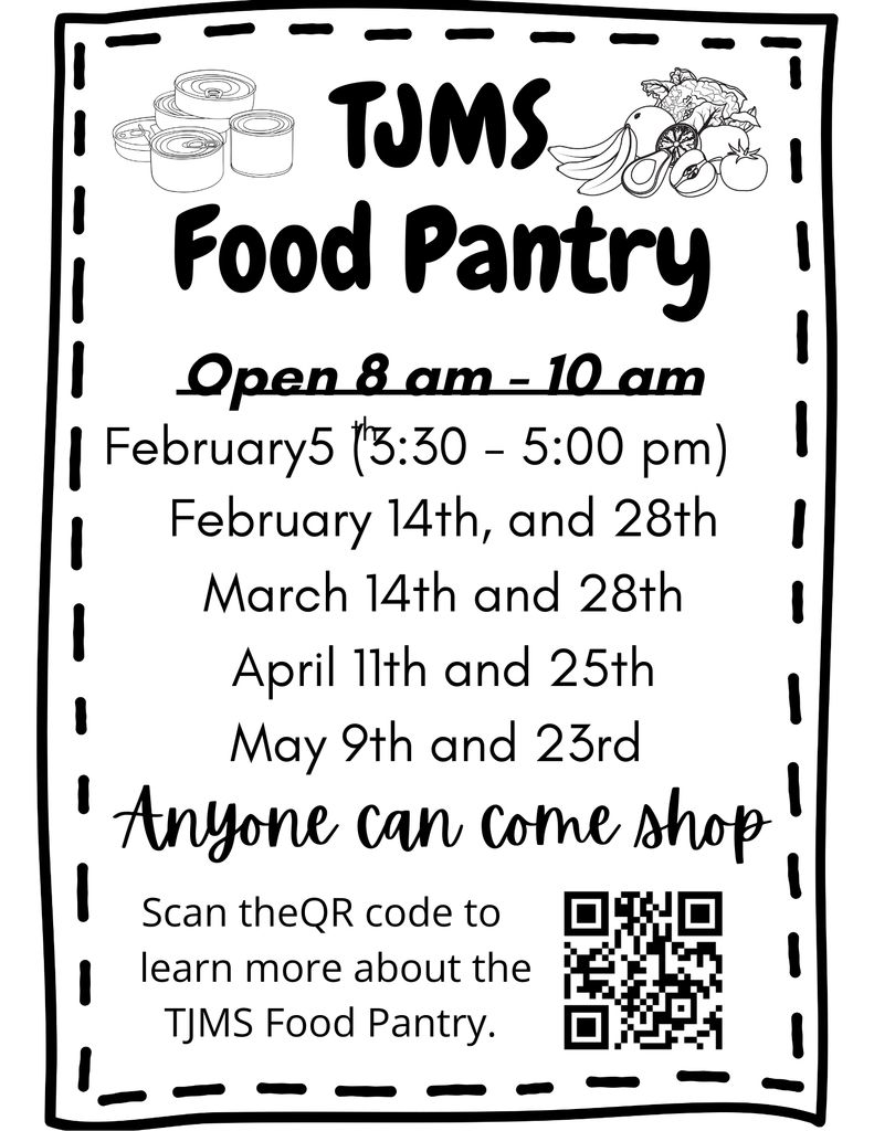 TJMS food pantry information