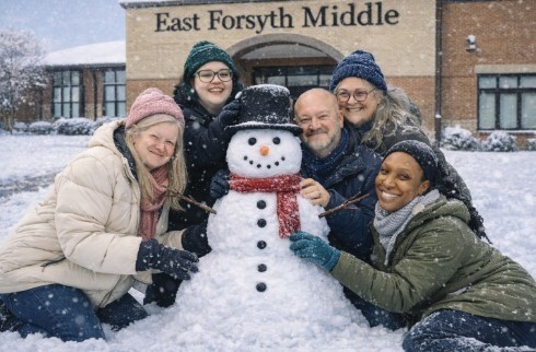 Social Studies Snowman