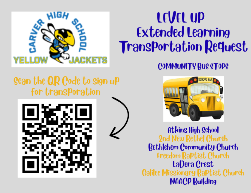 Extended Learning Transportation Request