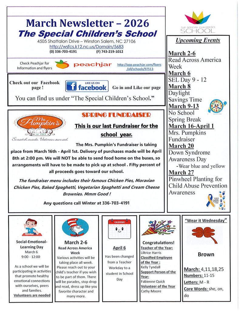 march newsletter pg 1