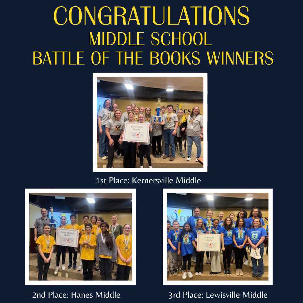 Middle School Winners