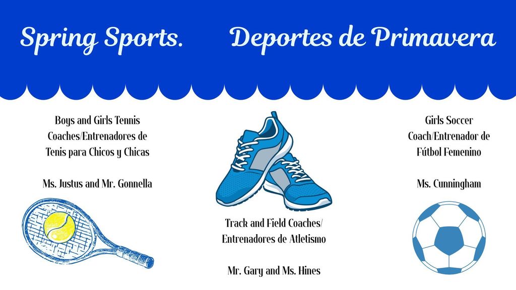 Spring Sports Coaches 