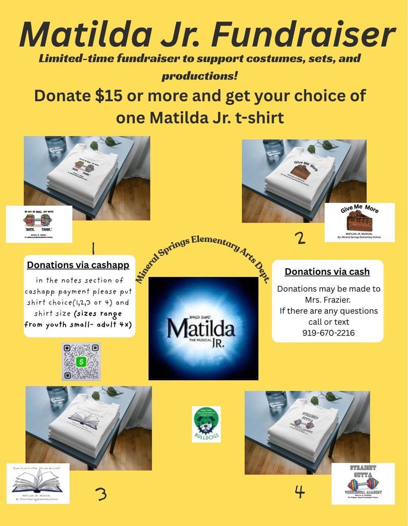 Matilda Jr Fundraiser