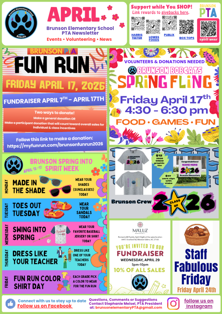 PTA April Newsletter