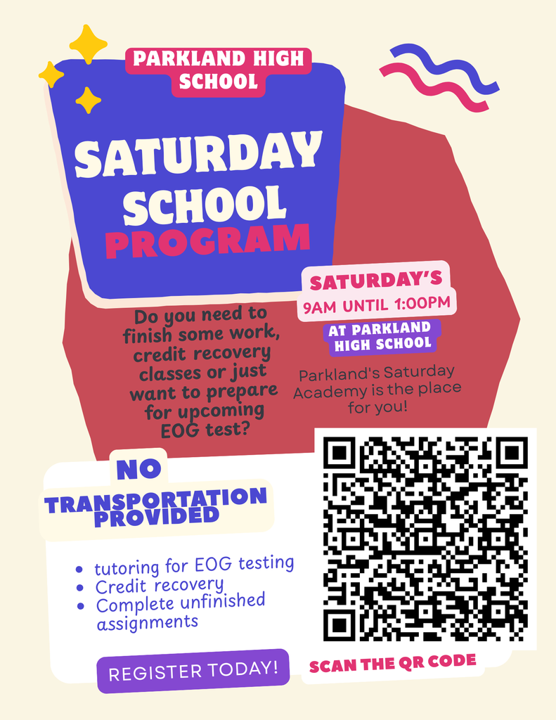 Parkland's Saturday School Program