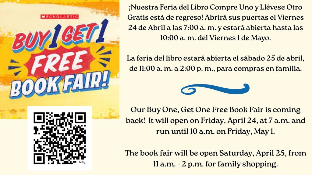BOGO Book Fair - Spring 26