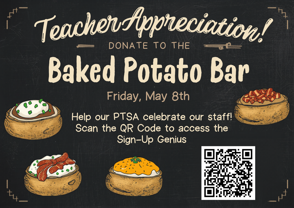 donate to the baked potato bar friday may 8