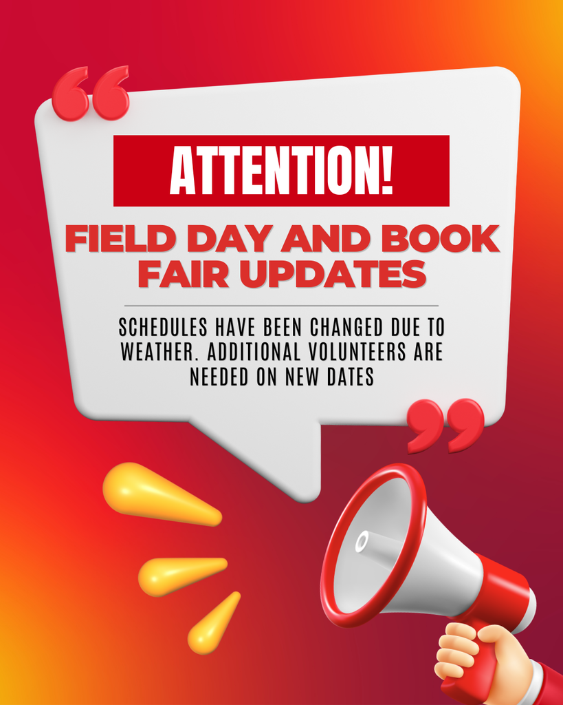 Field Day and Book Fair Updates 