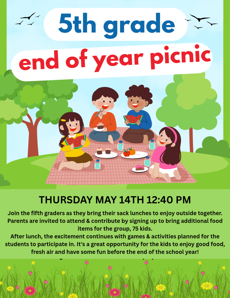 5th Grade Picnic