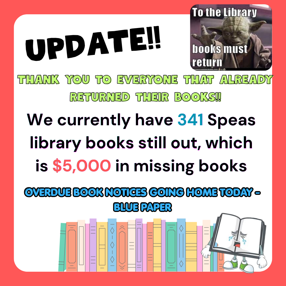 PLEASE RETURN OVERDUE BOOKS