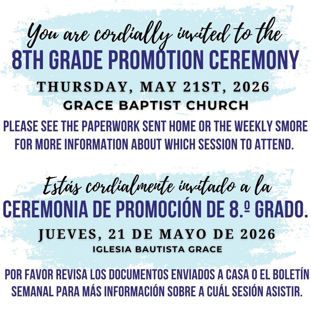 8th Grade Promotion Ceremony