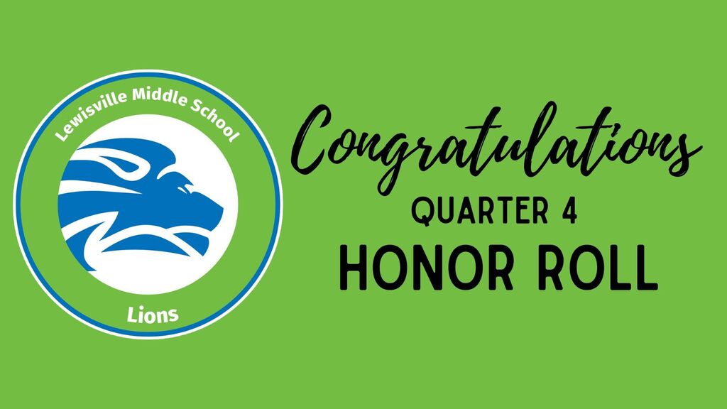 4th Quarter Honor Roll students