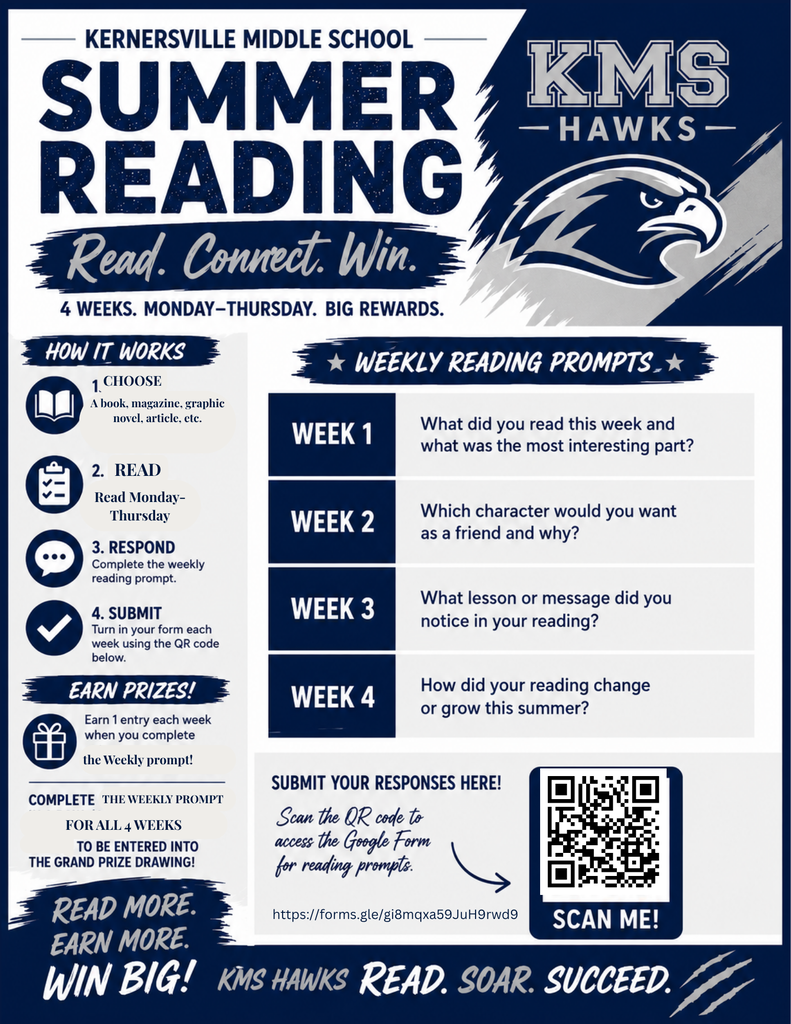 KMS Summer Reading Flyer