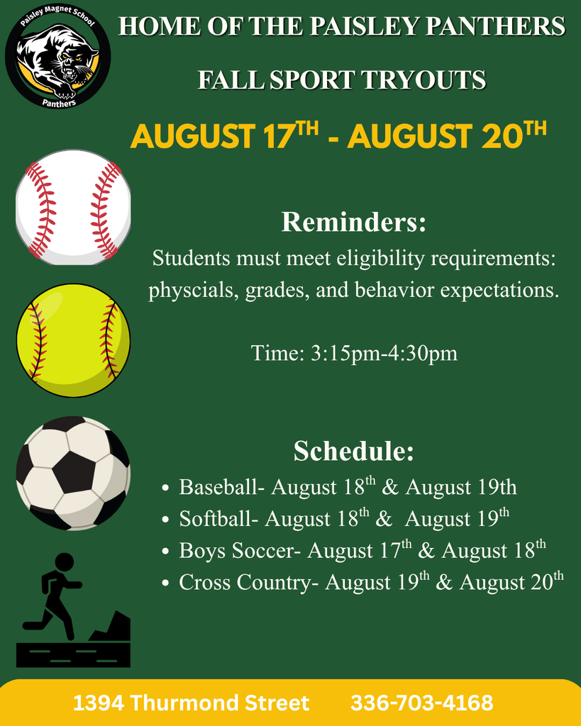 26-27 Fall Sports Tryouts
