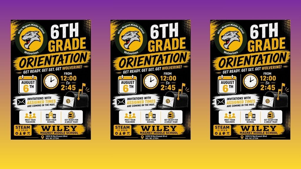 6th Grade Orientation