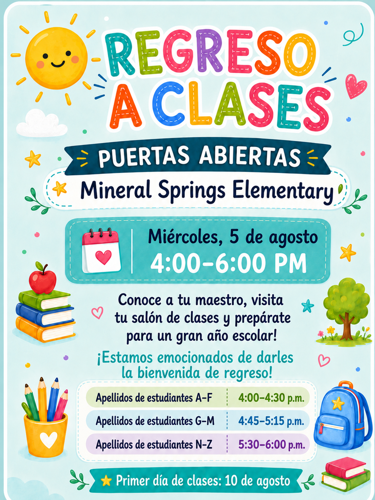 2026-2027 Open House