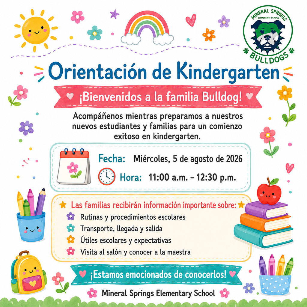 Kindergarten Orientation
