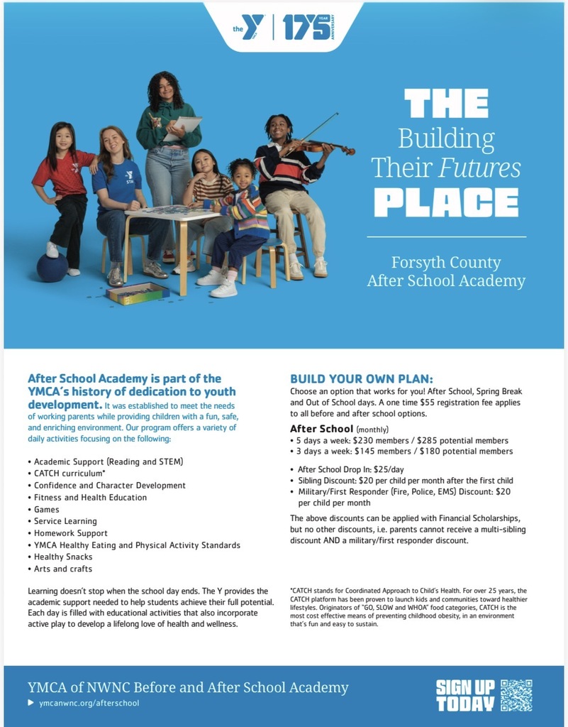 YMCA after school program