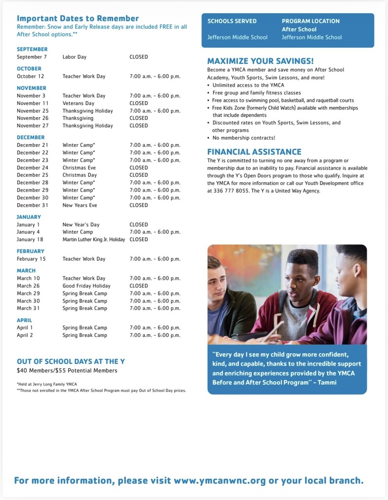 YMCA After School Program
