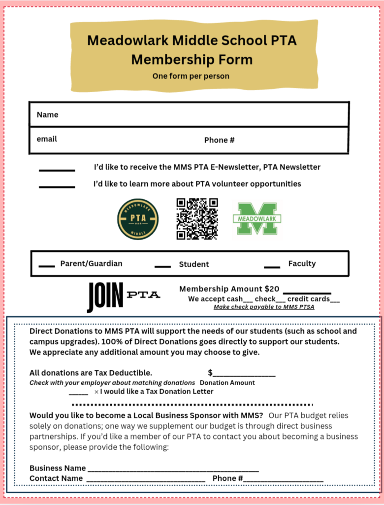 Join the PTA