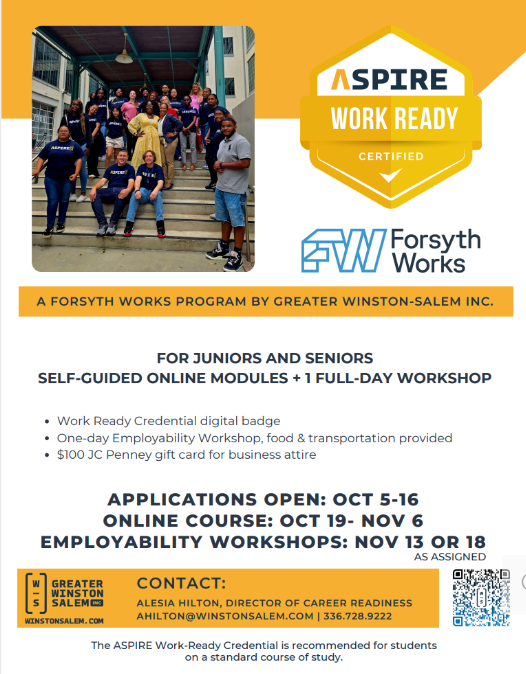ASPIRE WORK READY CERTIFIED
