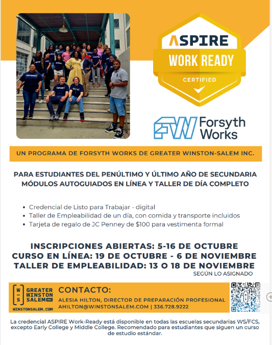 ASPIRE WORK READY CERTIFIED