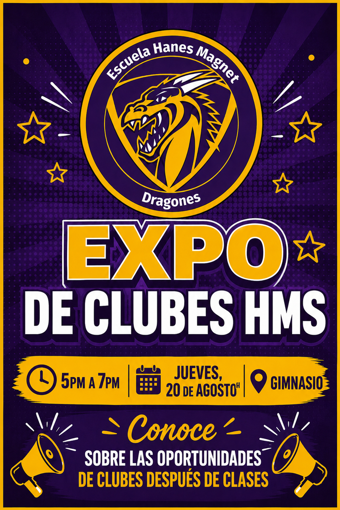 club expo flyer in Spanish