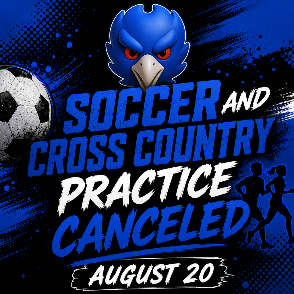 Practice Cancelled 8/20/2026