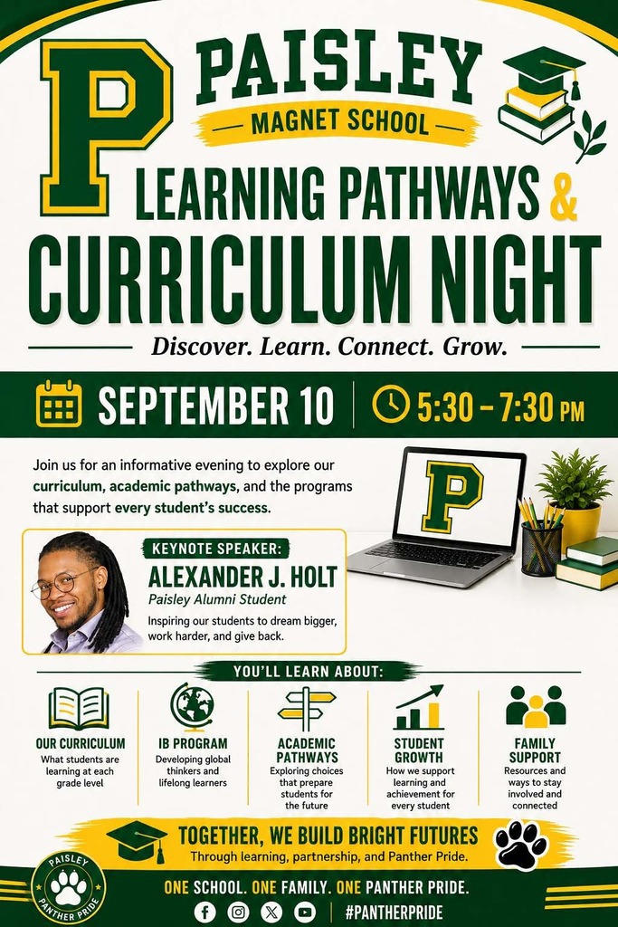 Learning Pathways & Curriculum Night
