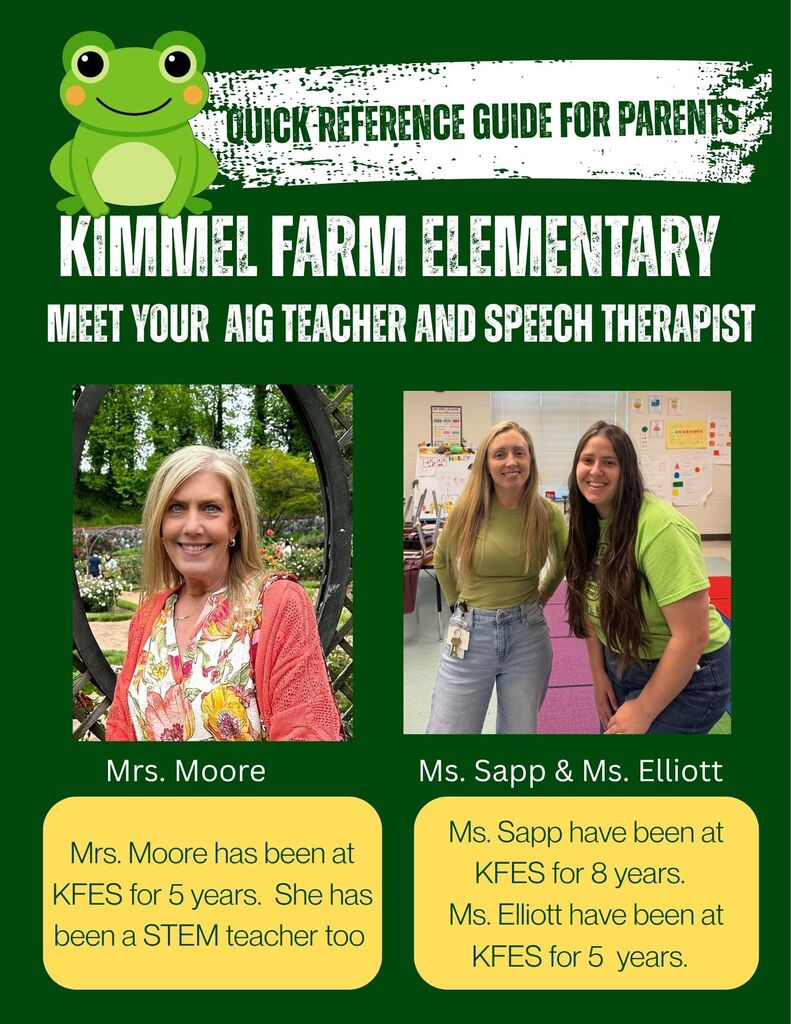 Welcome to Kimmel Farm Elementary School! 