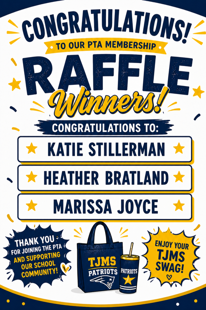 Raffle Winners