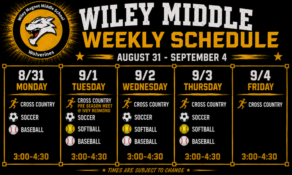 wsws Wiley Sports Weekly Schedle