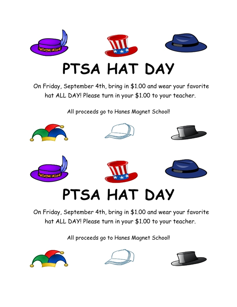 PTSA Hat Day English