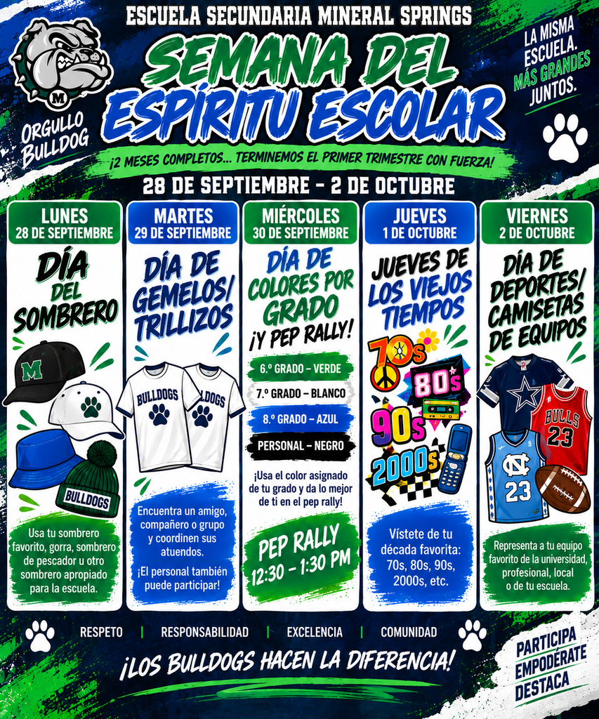 Spirit Week Spanish