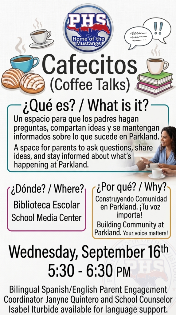 Cafecitos/Coffee Talks