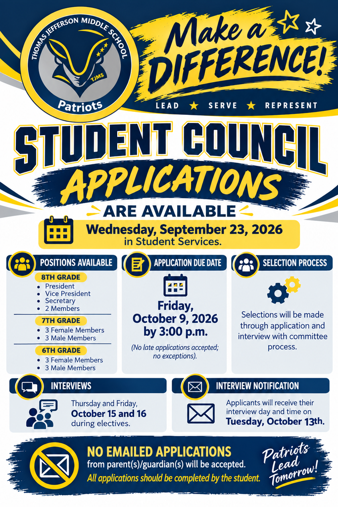 Student Council Application Information