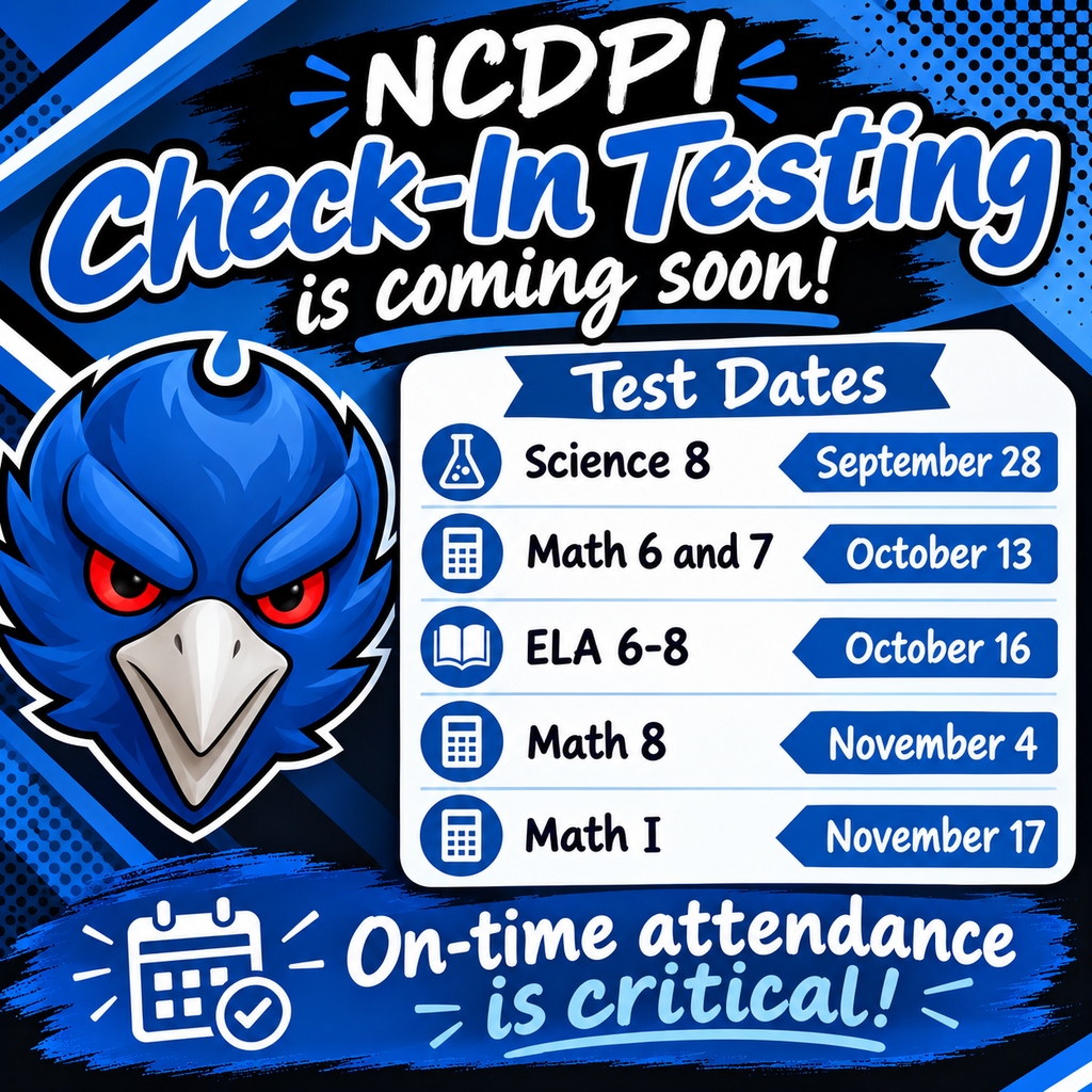 First Round of Check-In Testing Dates