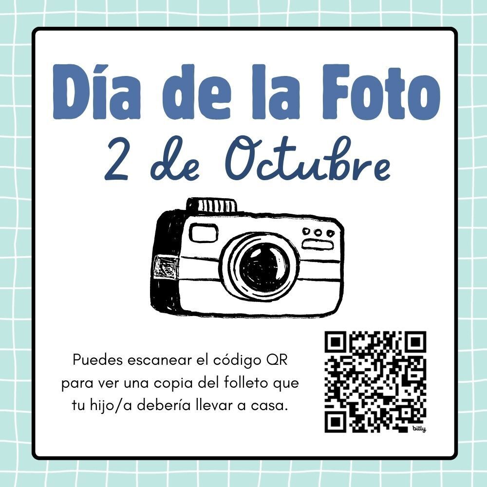 Oct. 2 Picture Day - Spanish